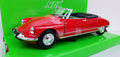 Citroën DS19 Cabriolet Rood 1958 Welly 1:24