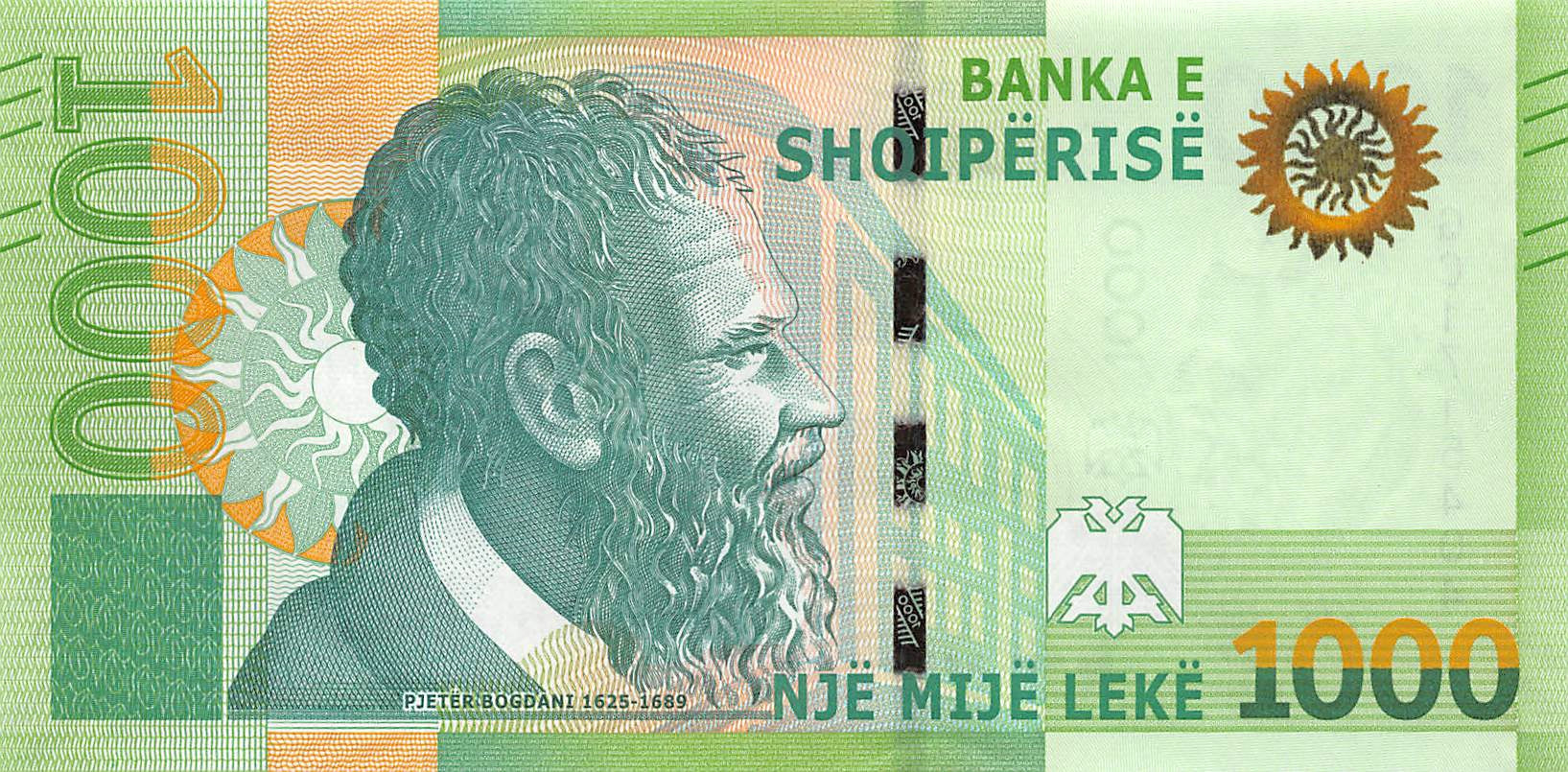 P-78a - Albanië 1000 Leke 2019 Unc
