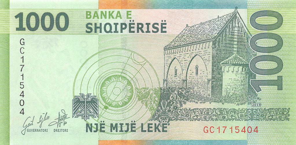 P-78a - Albanië 1000 Leke 2019 Unc