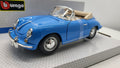 Bburago Porsche 956B Cabriolet 1961 Blue - Schaal 1:18