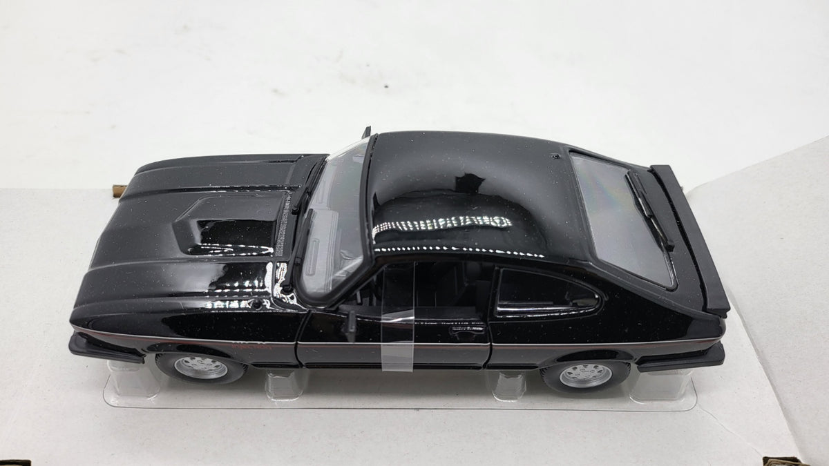 Bburago Ford Capri MK III Injection Zwart 1982 - Schaal 1:24