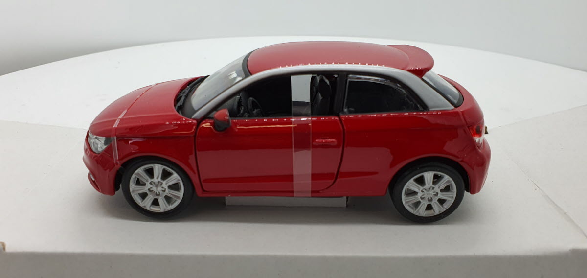 Audi A1 Rood 2011 Bburago 1:24