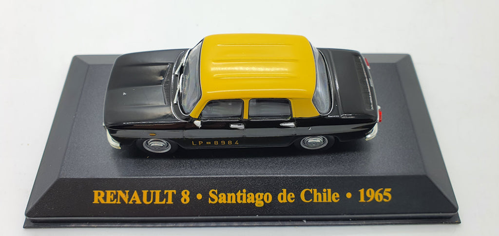 IXO Renault 8 Taxi Santiago de Chile 1965 - Schaal 1:43