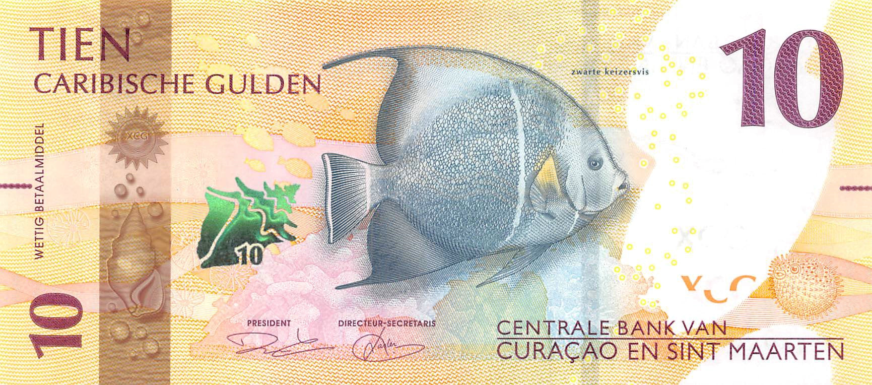 P-1a-5a - Curacao and Sint Maarten full set 2025 Unc 10-20-50-100-200 Gulden