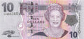 P-111a Fiji Islands 10 Dollars 2007 Unc