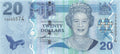 P-112a Fiji Islands 20 Dollars 2007 Unc