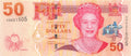P-113a Fiji Islands 50 Dollars 2007 Unc