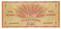 P-98a - Finland 1 Markka 1963 Unc