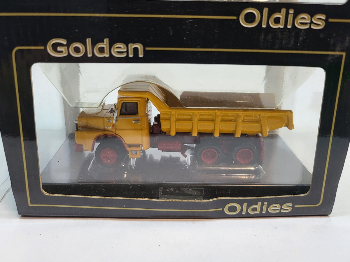 Golden Oldies Krupp Henschel ÖAF Vrachtwagenset Geel - Schaal 1:87