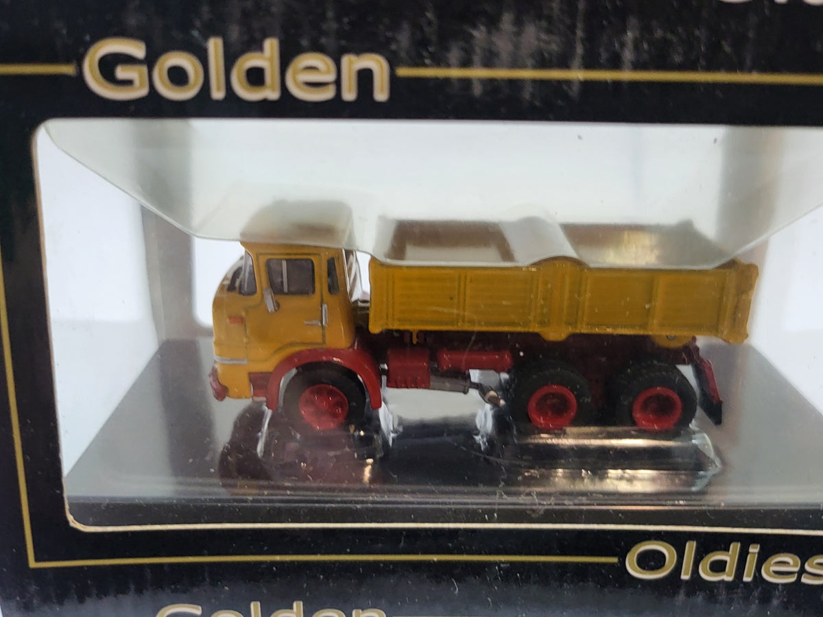 Golden Oldies Krupp Henschel ÖAF Vrachtwagenset Geel - Schaal 1:87
