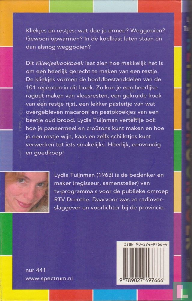 Het Kliekjeskookboek