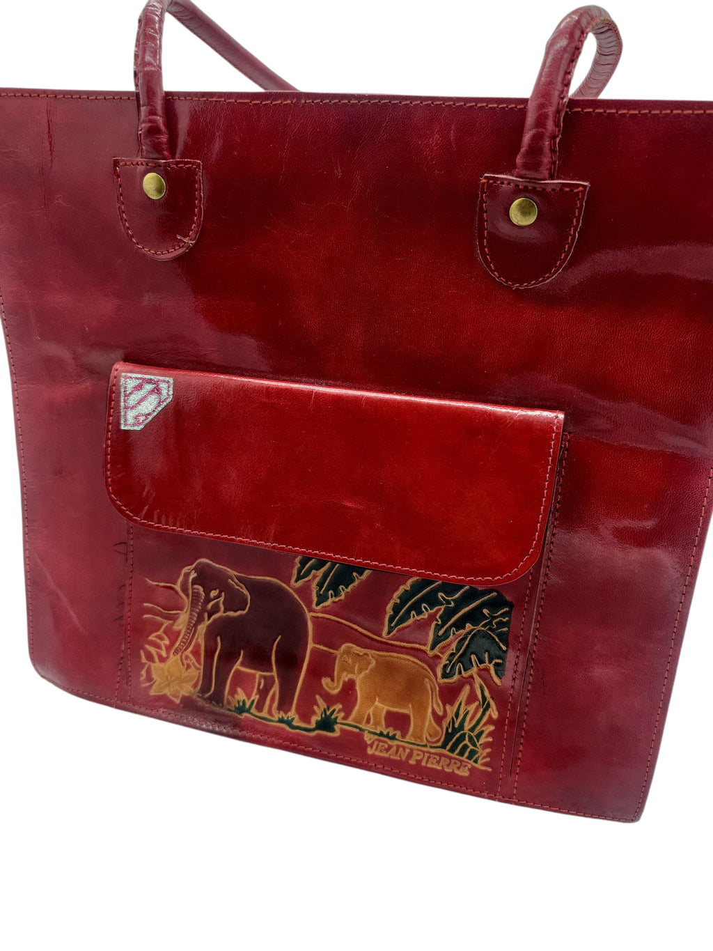 Dames Handtas met Olifanten print
