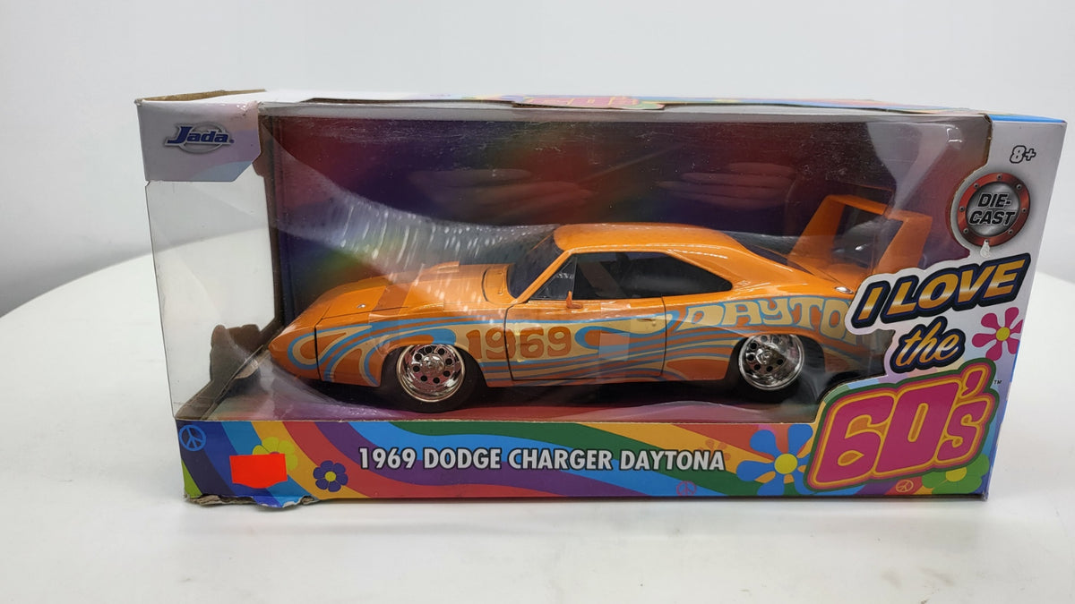 Jada Toys Dodge Charger Daytona Oranje 1969 - Schaal 1:24