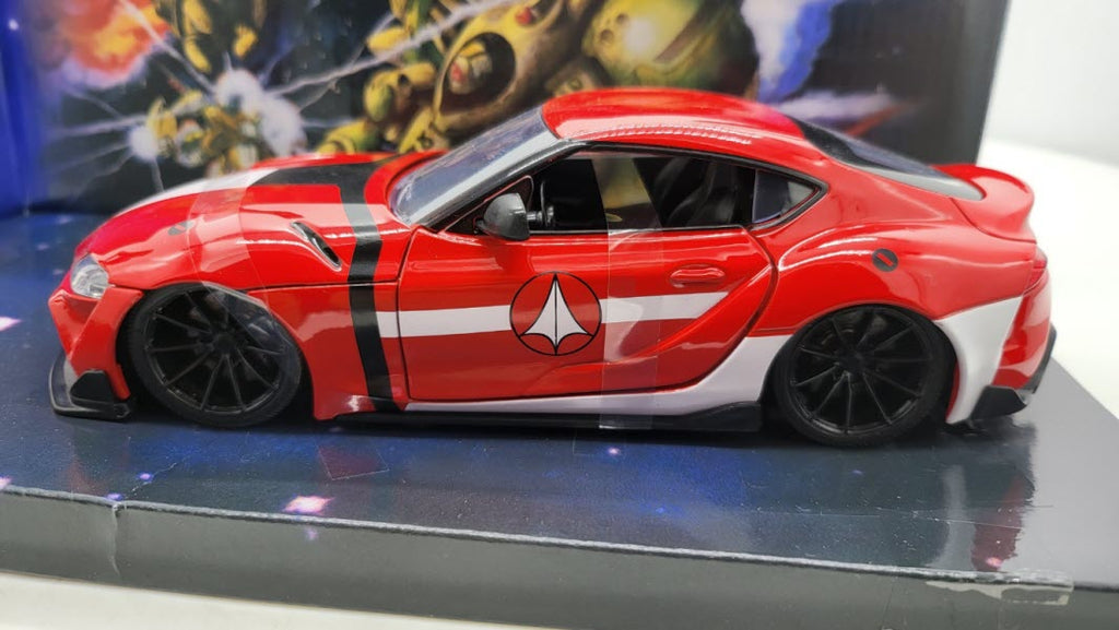 Jada Toys Toyota Supra 2020, Robotech Miriya Sterling - Schaal 1:24