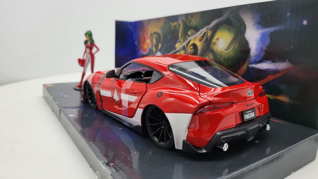 Jada Toys Toyota Supra 2020, Robotech Miriya Sterling - Schaal 1:24