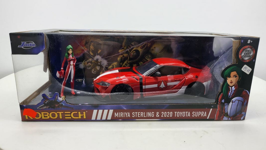 Jada Toys Toyota Supra 2020, Robotech Miriya Sterling - Schaal 1:24