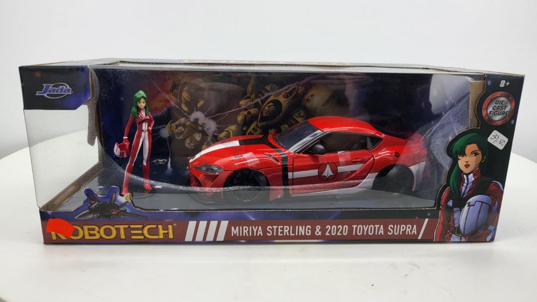 Jada Toys Toyota Supra 2020, Robotech Miriya Sterling - Schaal 1:24