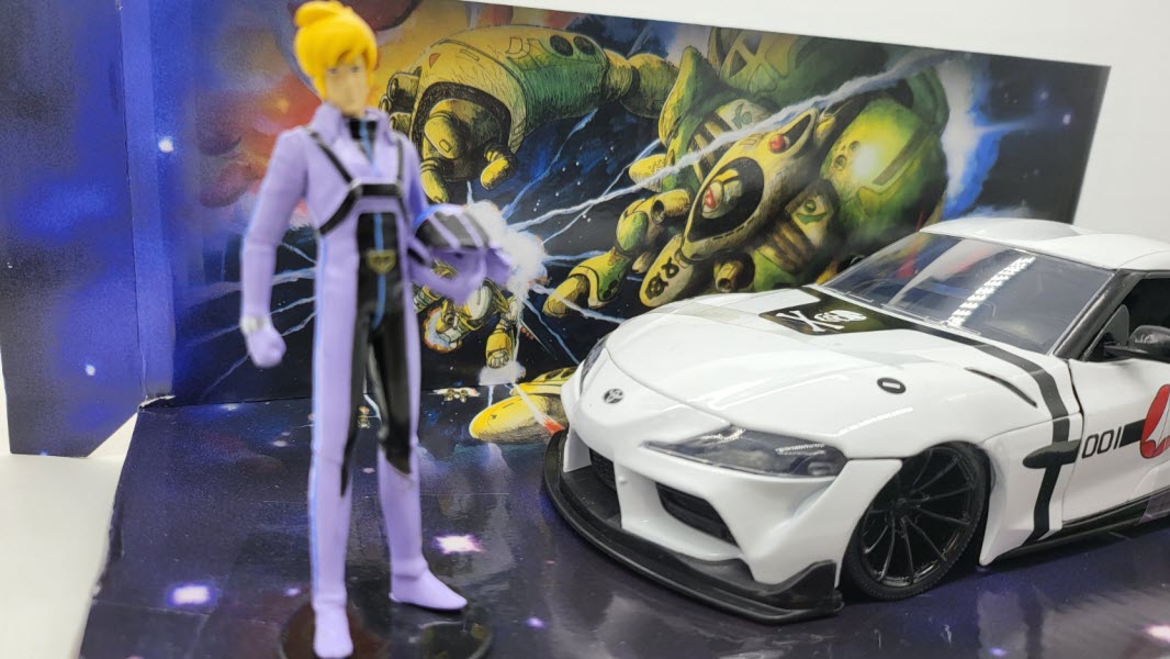 Jada Toys Toyota Supra 2020, Roy Focker - Schaal 1:24