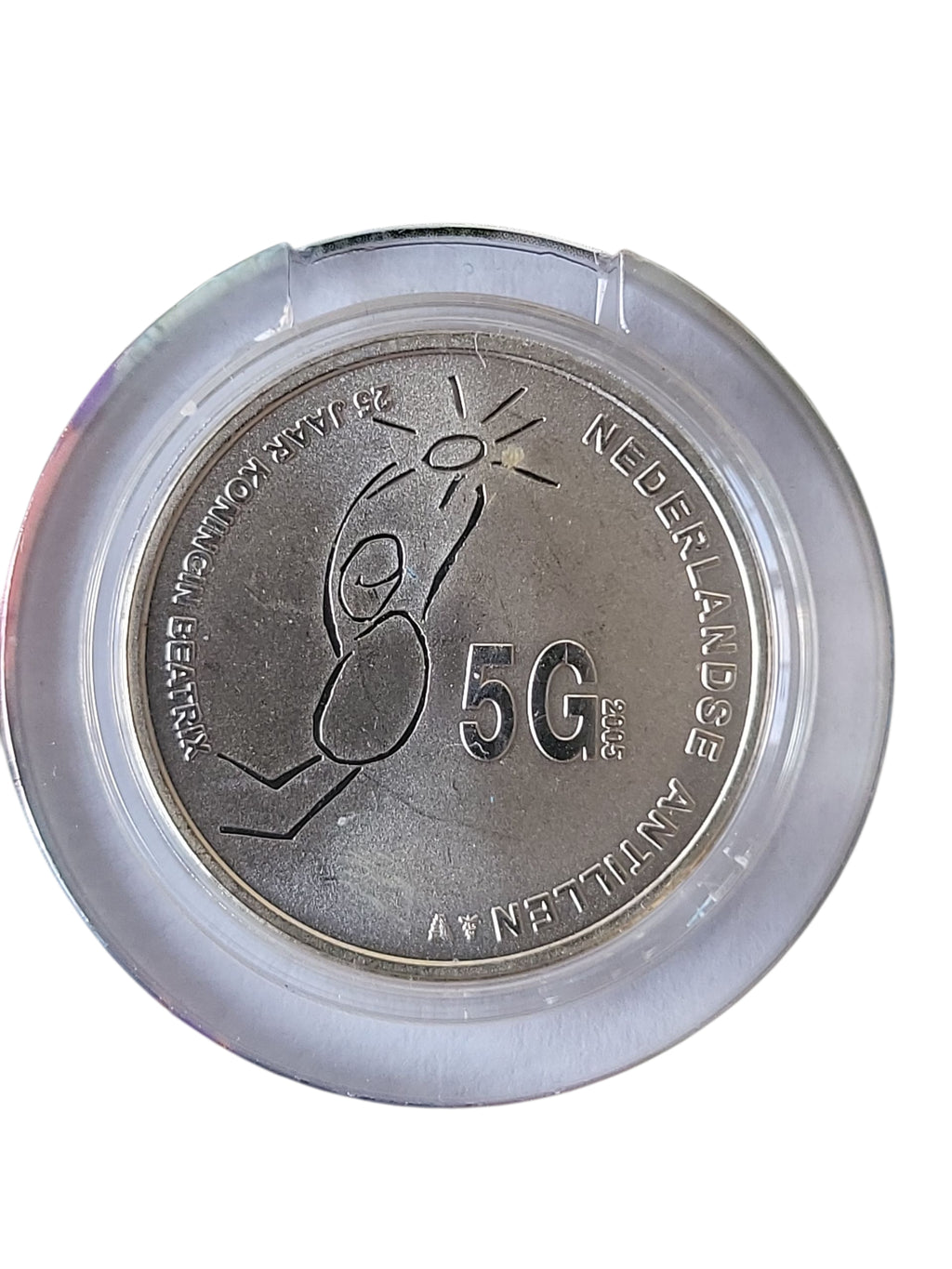 2005 - Nederlandse Antillen 5 Gulden - Proof Zilver