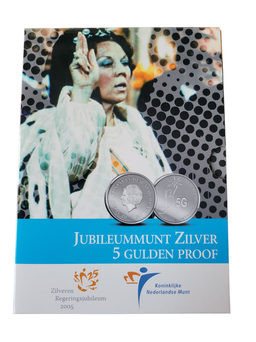 2005 - Nederlandse Antillen 5 Gulden - Proof Zilver