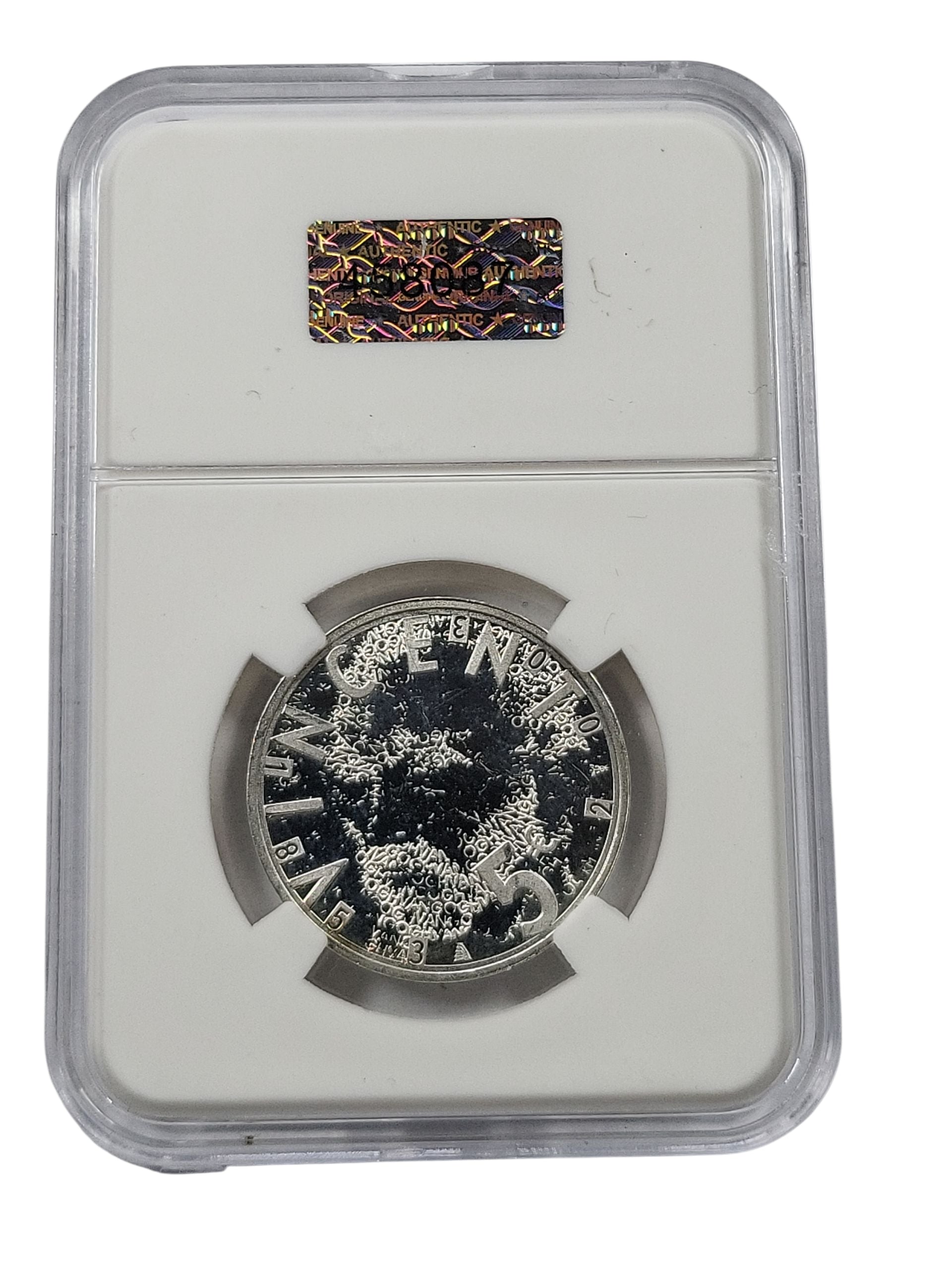 2003 - Nederland 5 Euro - Vincent van Gogh - Proof Zilver