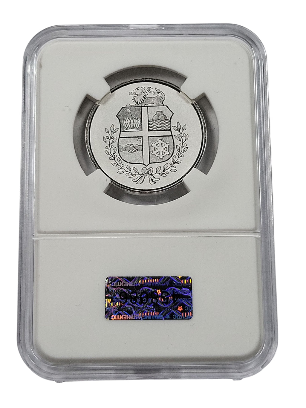 2012 - Aruba 5 Florin - Shoco Uilsoort - Proof Zilver