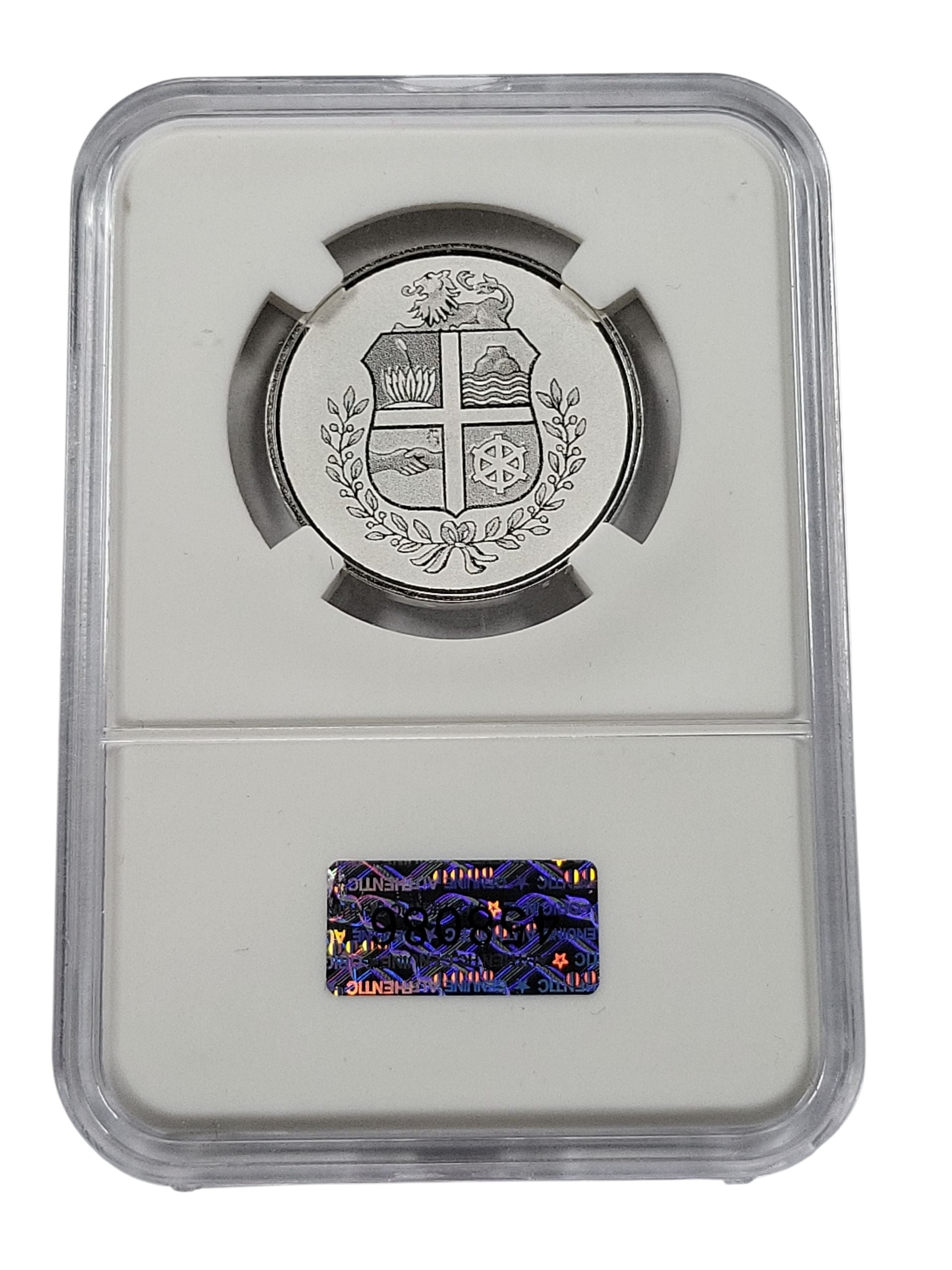 2012 - Aruba 5 Florin - Shoco Uilsoort - Proof Zilver