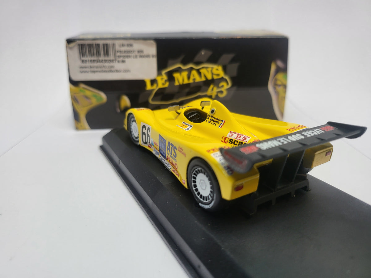 Le Mans 43 Peugeot 905 Spider Le Mans 1992 - Schaal 1:43