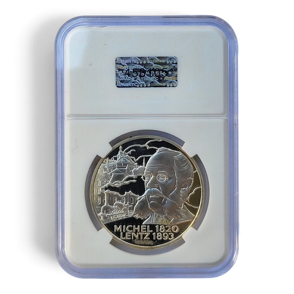1997 - Luxemburg 20 ECU - Michel Lentz - Zilver - Proof