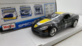 Maisto Chevrolet Corvette Z06 GT1 Commemorative Edition Zwart/Geel 2009 - Schaal 1:24