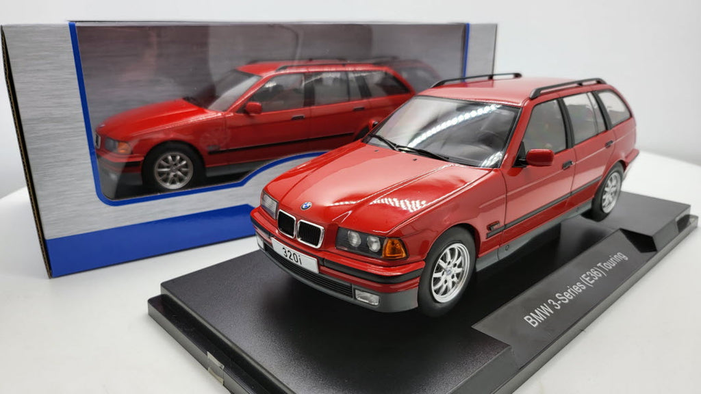 BMW 3-serie E36 Touring 1996 rood – MCG 1:18