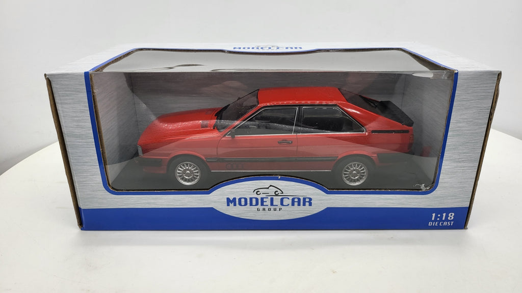 Audi Coupe Rood 1983 MCG 1:18