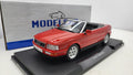 Audi Cabriolet Rood 1991 MCG 1:18