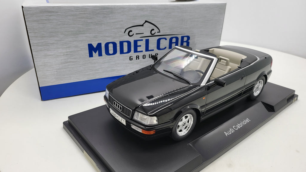 Audi Cabriolet Zwart 1991 MCG 1:18