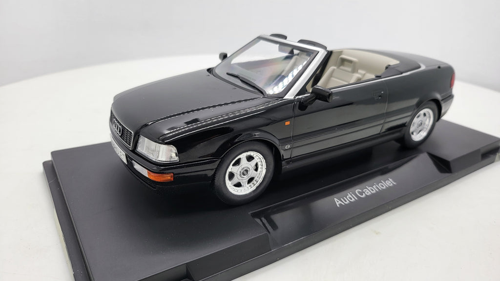 Audi Cabriolet Zwart 1991 MCG 1:18