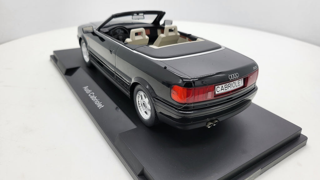 Audi Cabriolet Zwart 1991 MCG 1:18