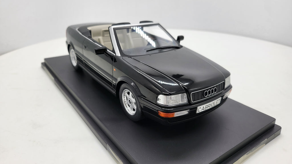 Audi Cabriolet Zwart 1991 MCG 1:18