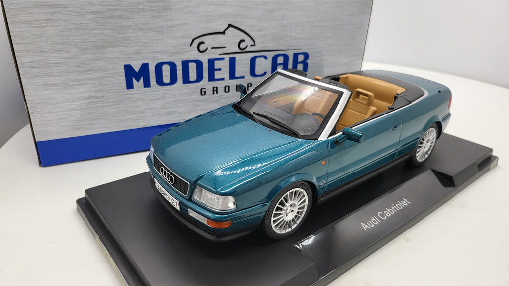 Audi Cabriolet Donker Groen 1991 MCG 1:18
