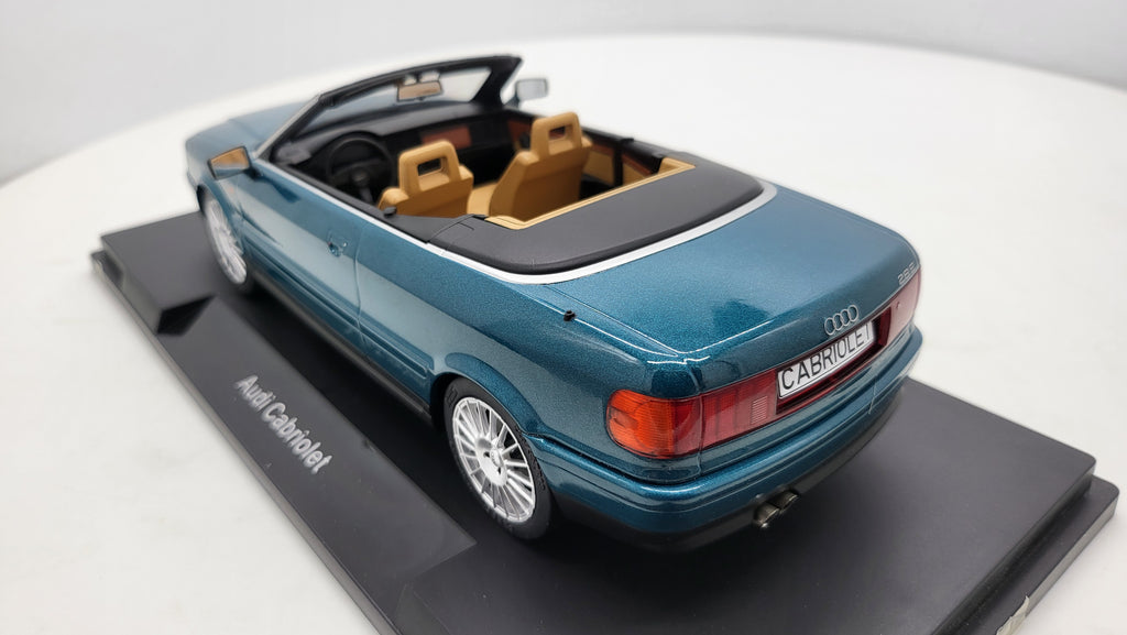 Audi Cabriolet Donker Groen 1991 MCG 1:18