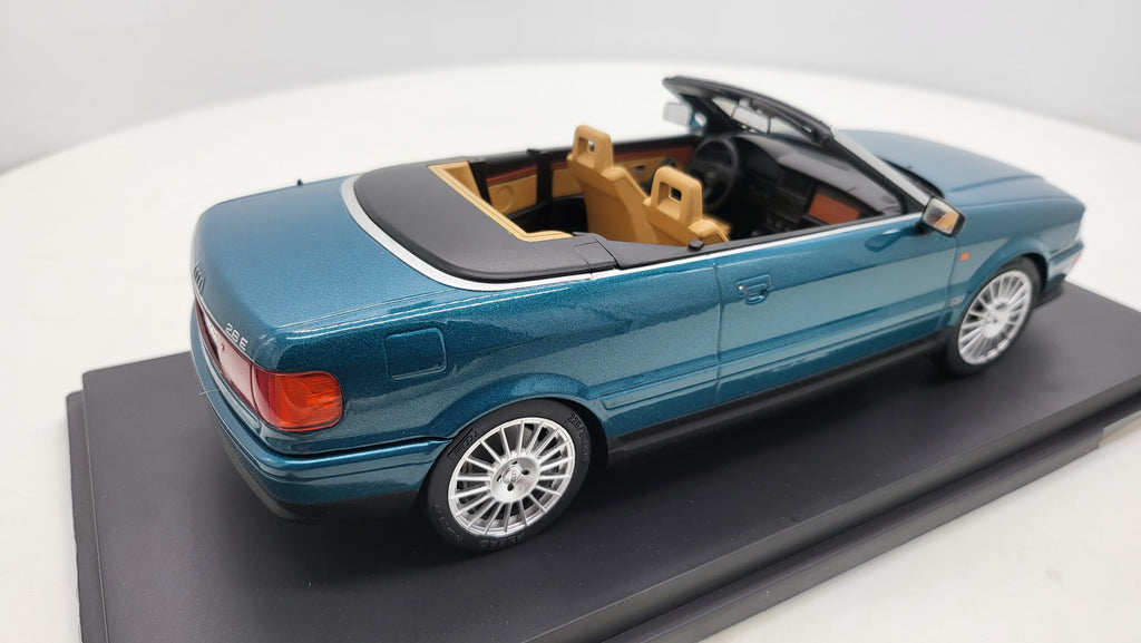 Audi Cabriolet Donker Groen 1991 MCG 1:18
