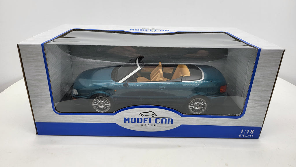 Audi Cabriolet Donker Groen 1991 MCG 1:18