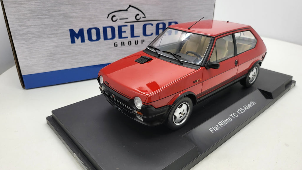 MCG: Fiat Ritmo TC 125 Abarth Rood (1979) - Schaal 1:18