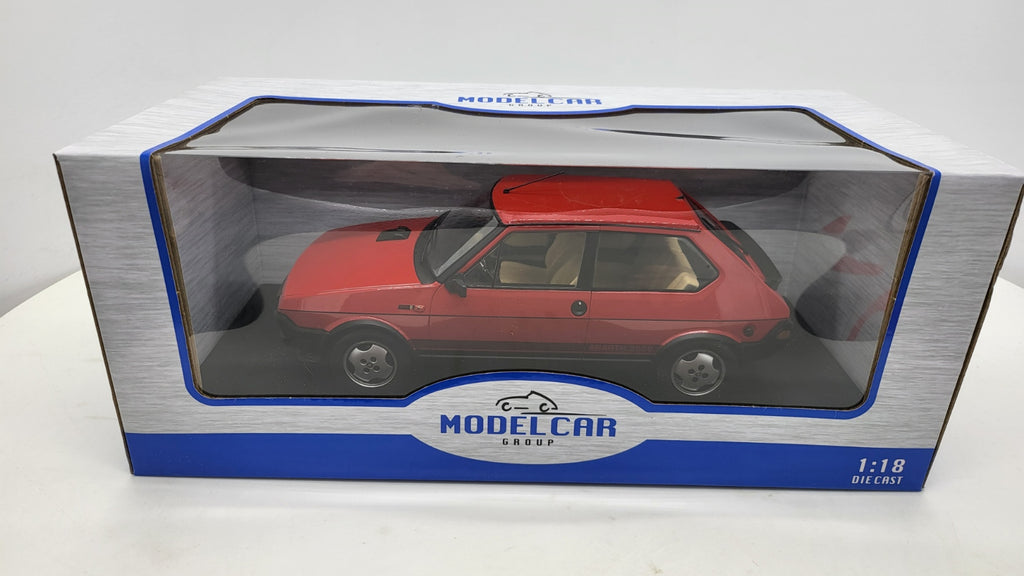 MCG: Fiat Ritmo TC 125 Abarth Rood (1979) - Schaal 1:18