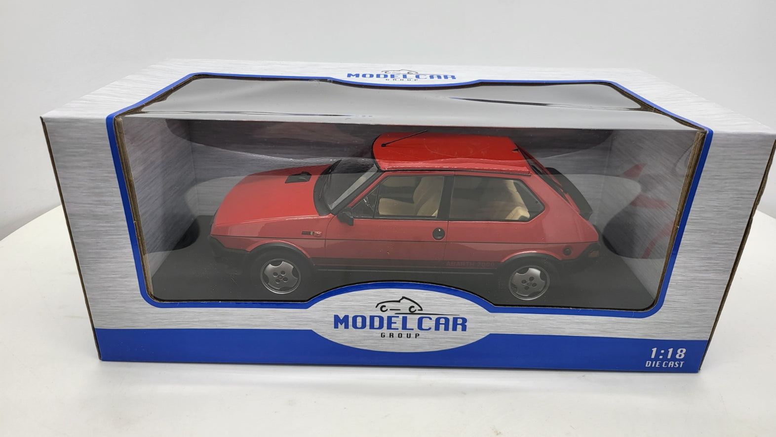 MCG: Fiat Ritmo TC 125 Abarth Rood (1979) - Schaal 1:18