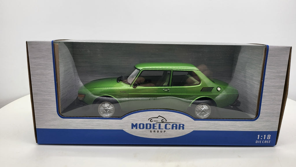 MCG: Saab 99 Turbo Groen (1977) - Schaal 1:18