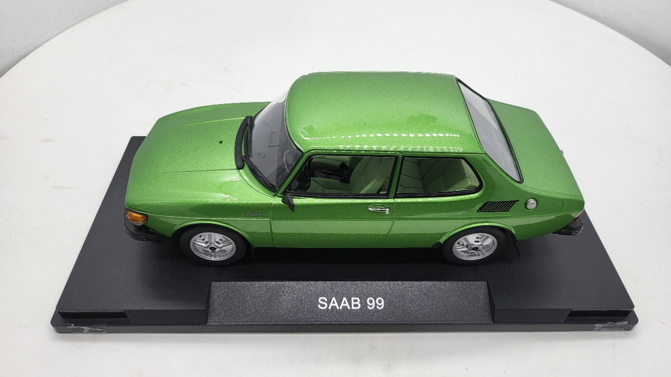 MCG: Saab 99 Turbo Groen (1977) - Schaal 1:18