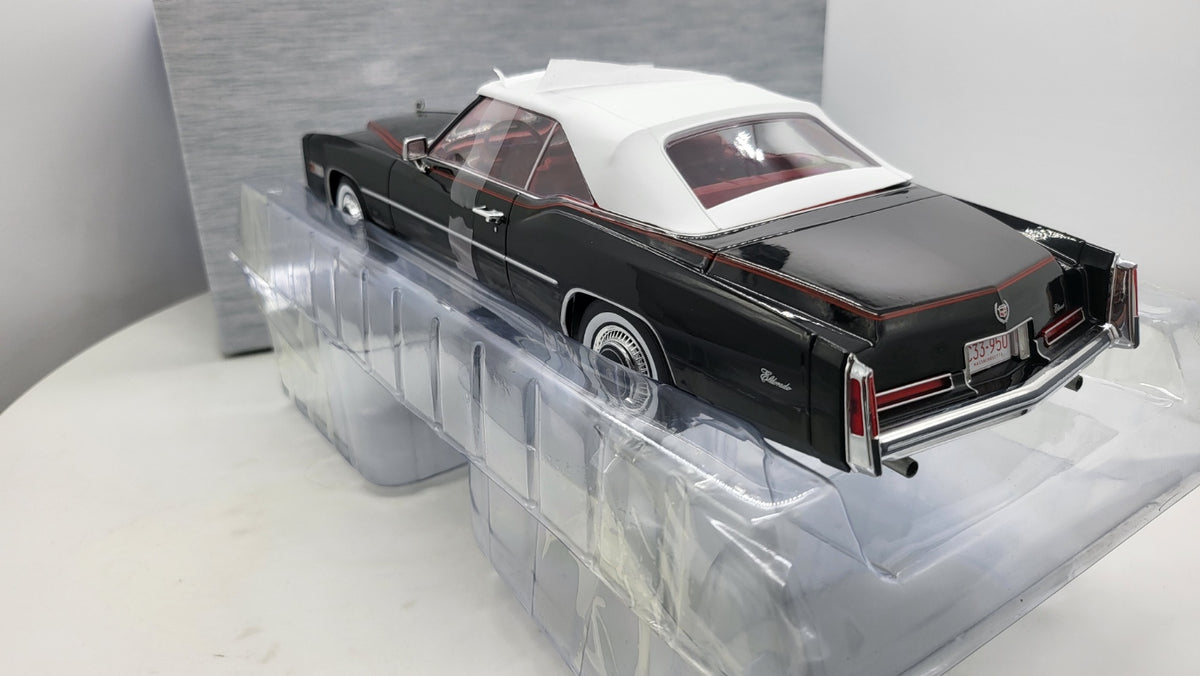 MCG - Cadillac Eldorado Convertible - Zwart - 1976 - 1:18