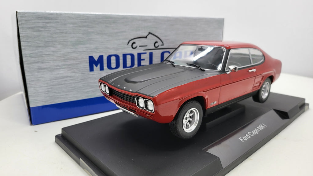 MCG Ford Capri MK I RS 2600 Rood 1970 - Schaal 1:18