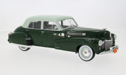 MCG - Cadillac Fleetwood Series 60 Special Sedan - Donkergroen/Lichtgroen - 1941 - 1:18