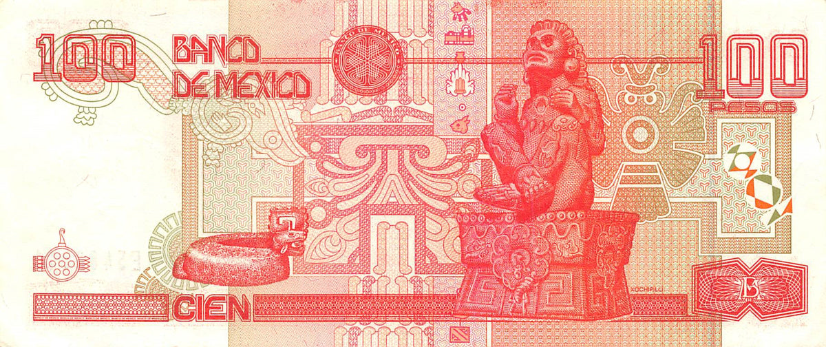 P-108a Mexico 100 Pesos 1994 Xf